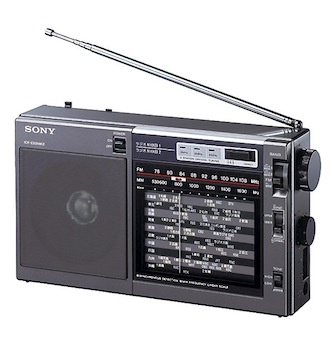 SONY ICF-EX5 MK2 変わらない姿で鳴り続けるラジオ - 花の絵